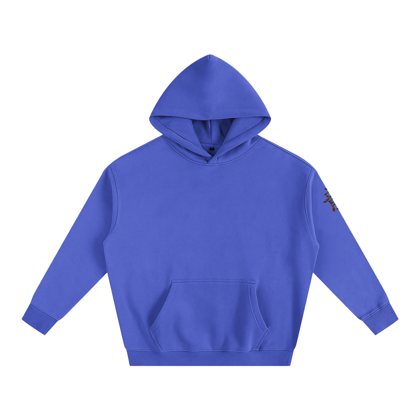 Samurai Cat, Oversize Fleeced Hoodie