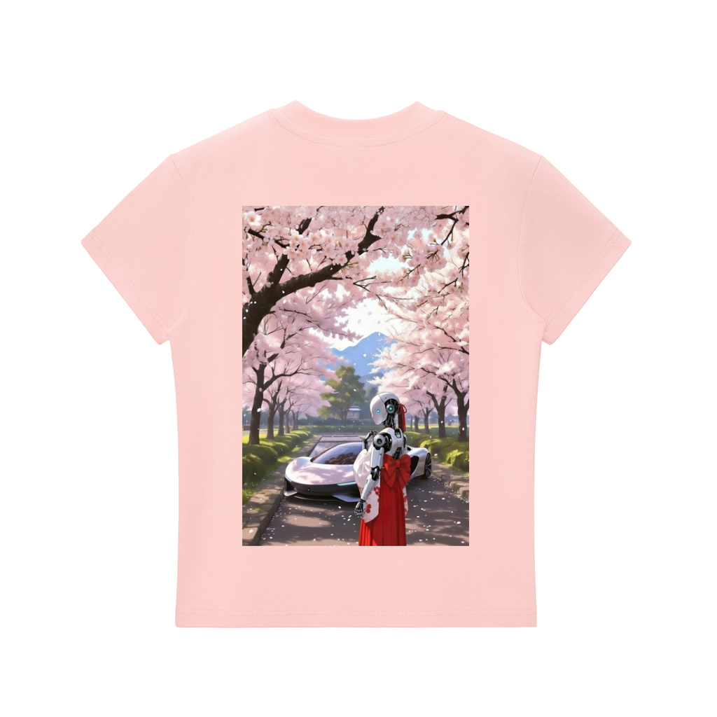 Android Sakura, Essential Bodycon Crewneck T-Shirt