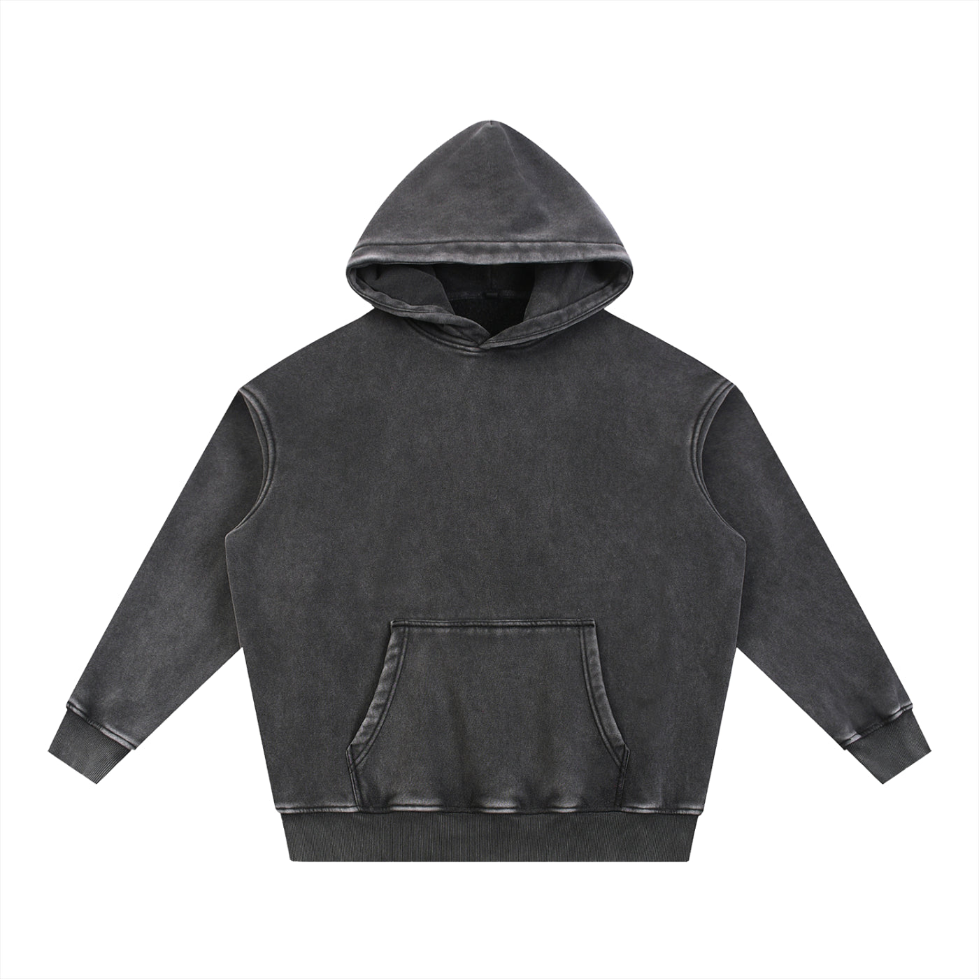 Neko, Snow Wash Fleece Oversize Hoodie