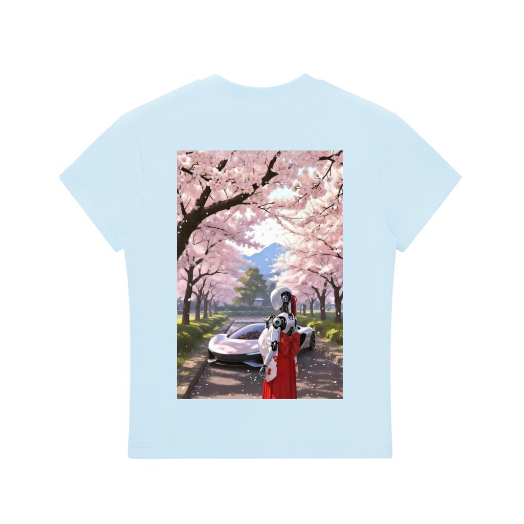 Android Sakura, Essential Bodycon Crewneck T-Shirt