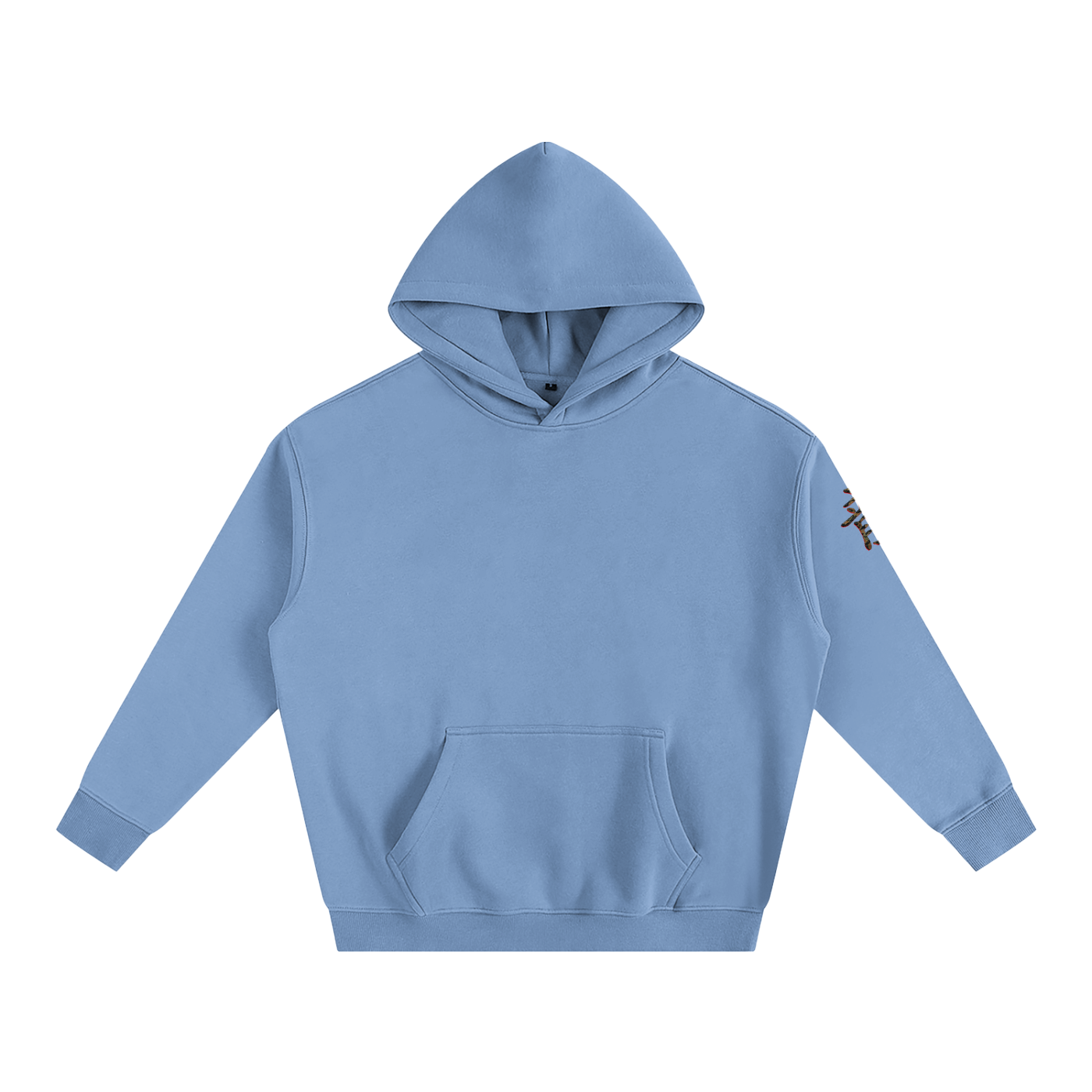 Samurai Cat, Oversize Fleeced Hoodie