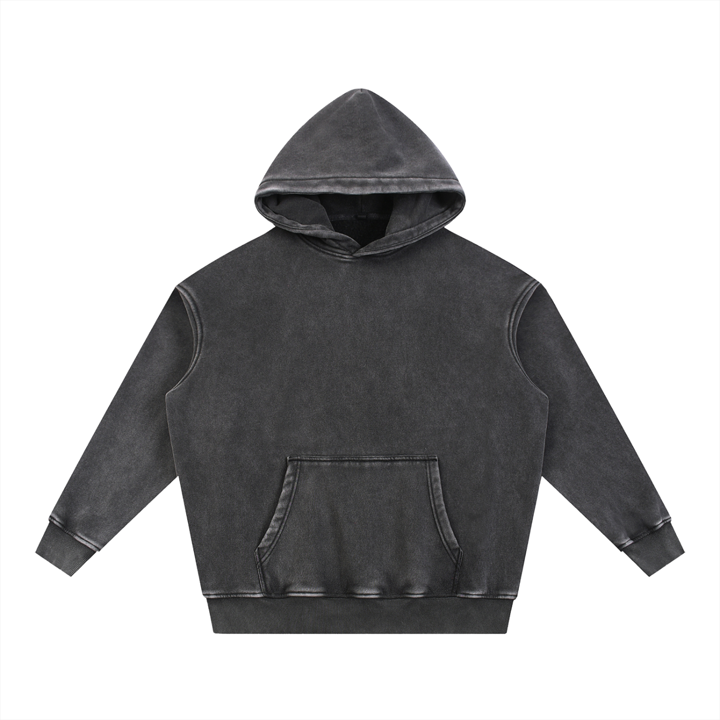 Neko, Snow Wash Fleece Oversize Hoodie