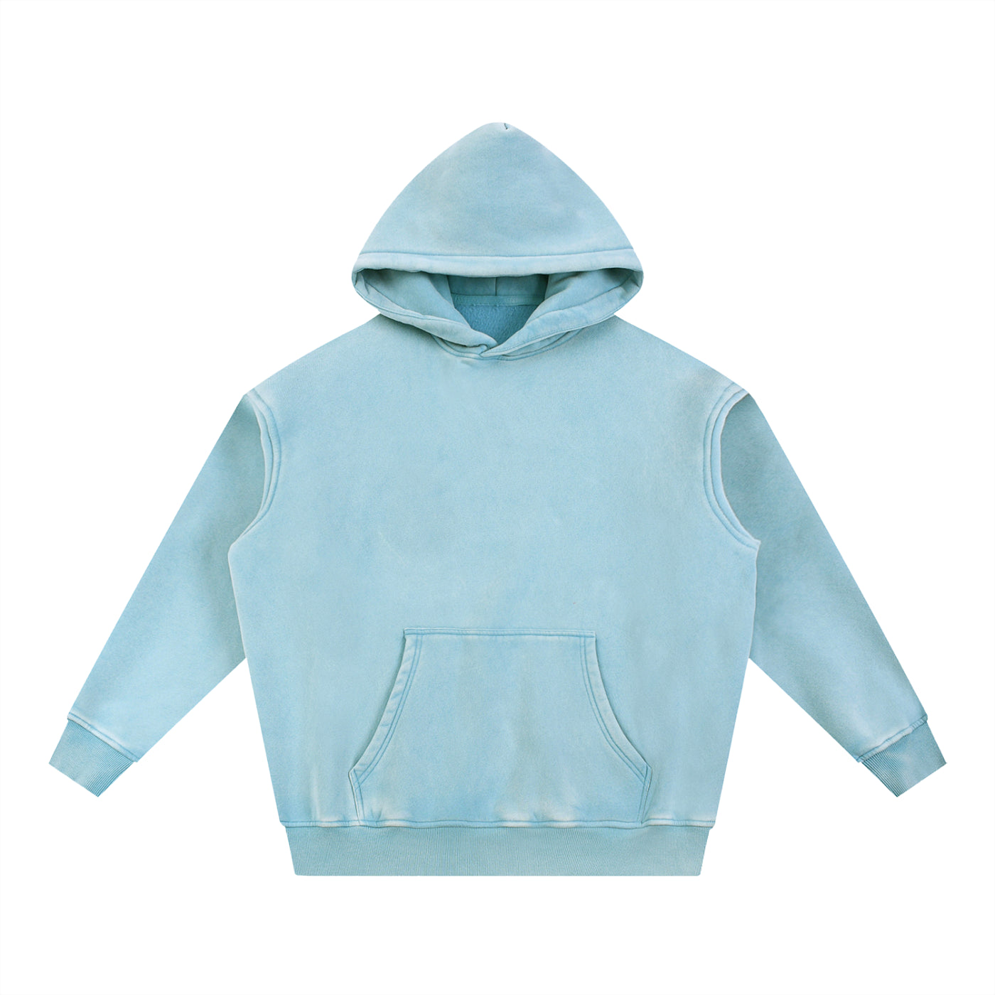 Neko, Snow Wash Fleece Oversize Hoodie