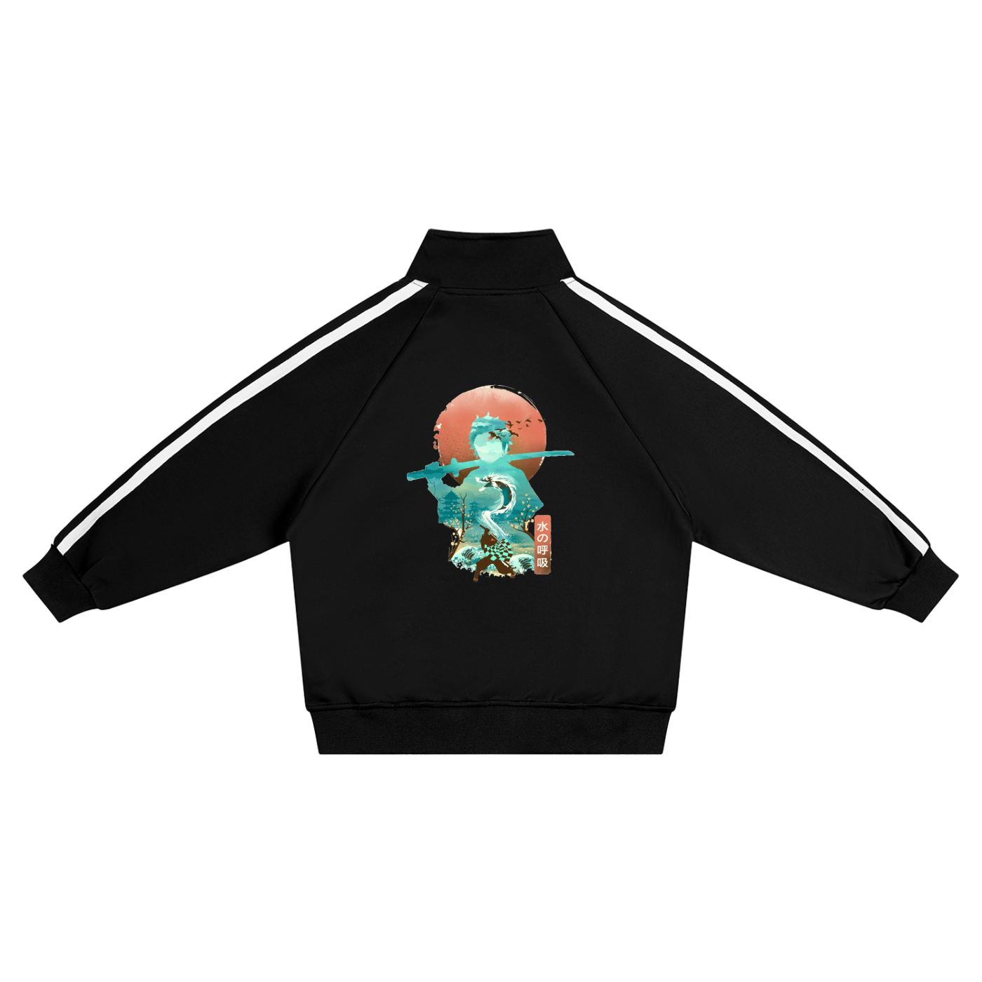 Kids’  Samurai, Contrast Tape Coach Jacket