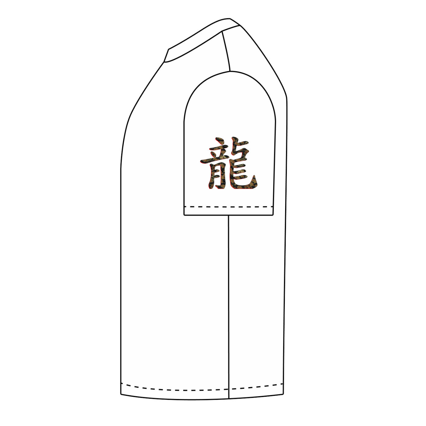 Dragon, Essential Heavyweight Cotton T-Shirt