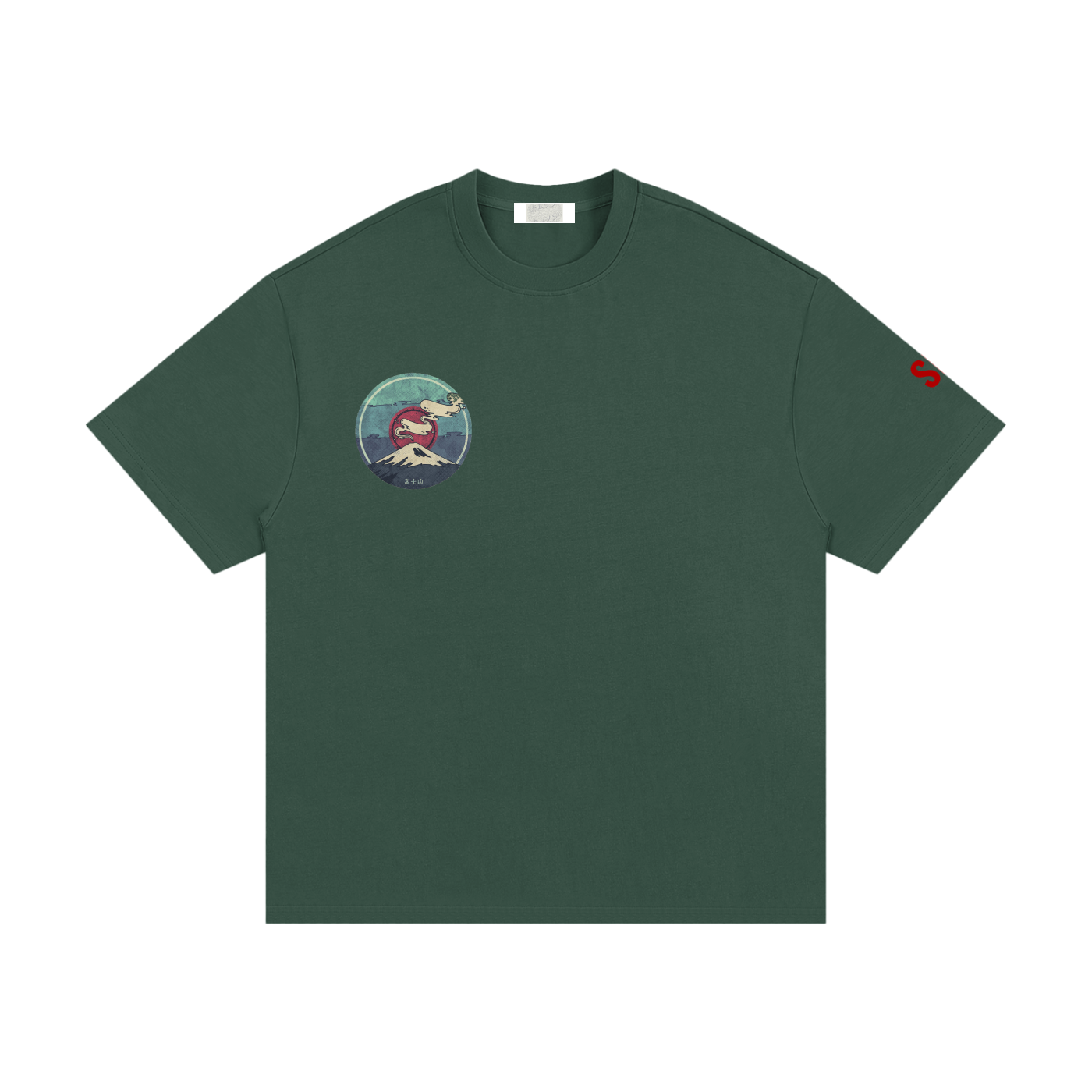 Sushi Dragon, Essential Heavyweight Cotton T-Shirt
