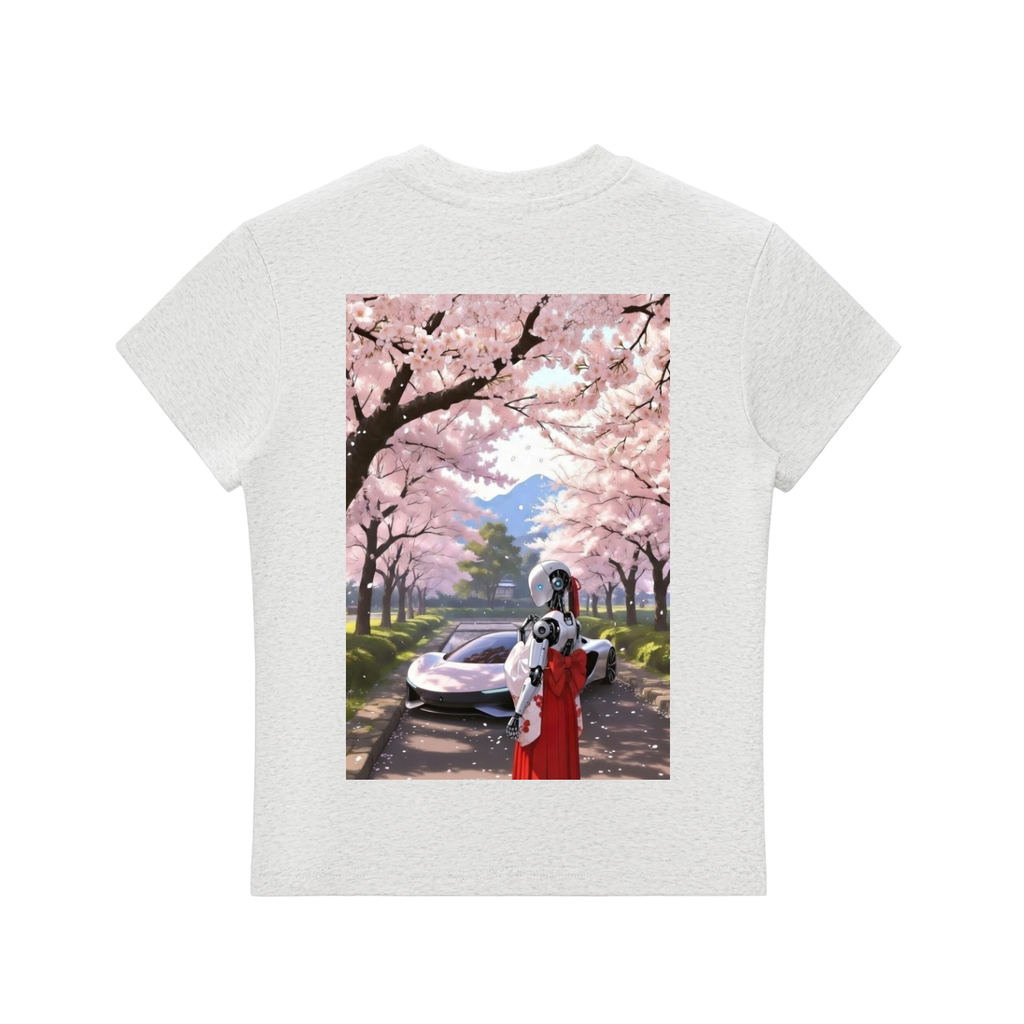 Android Sakura, Essential Bodycon Crewneck T-Shirt