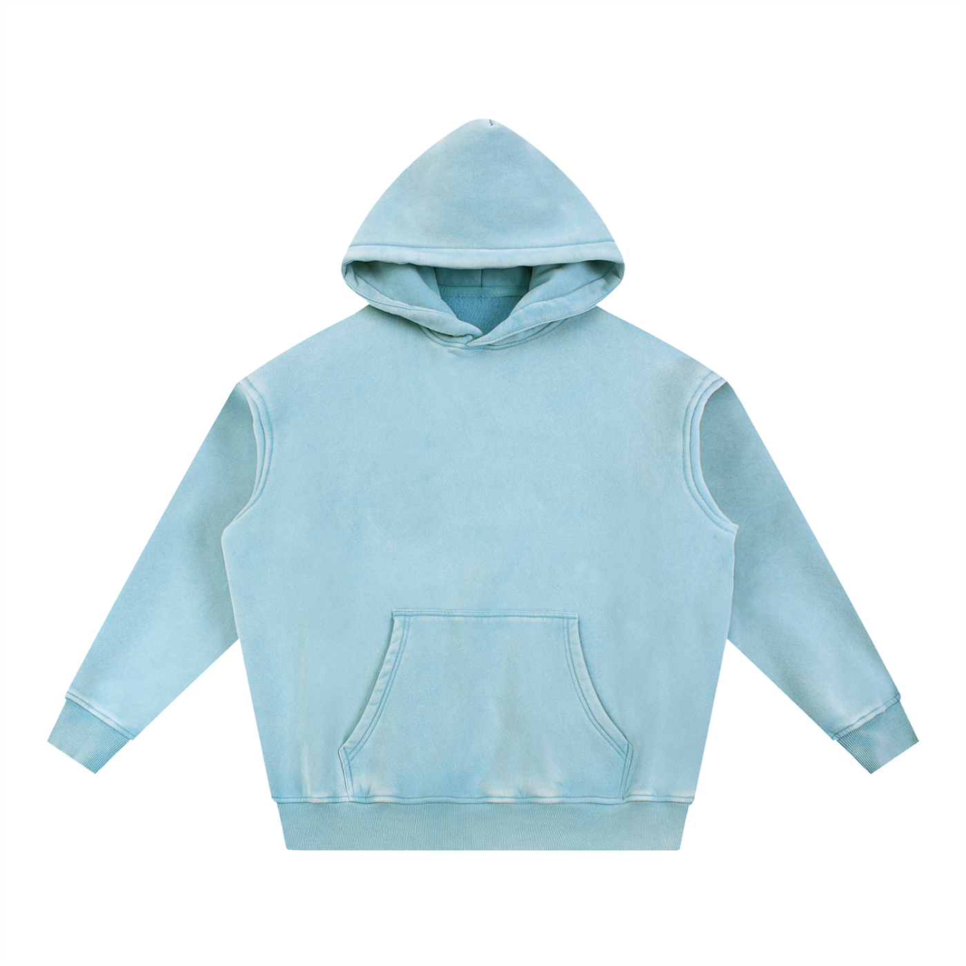 Neko, Snow Wash Fleece Oversize Hoodie