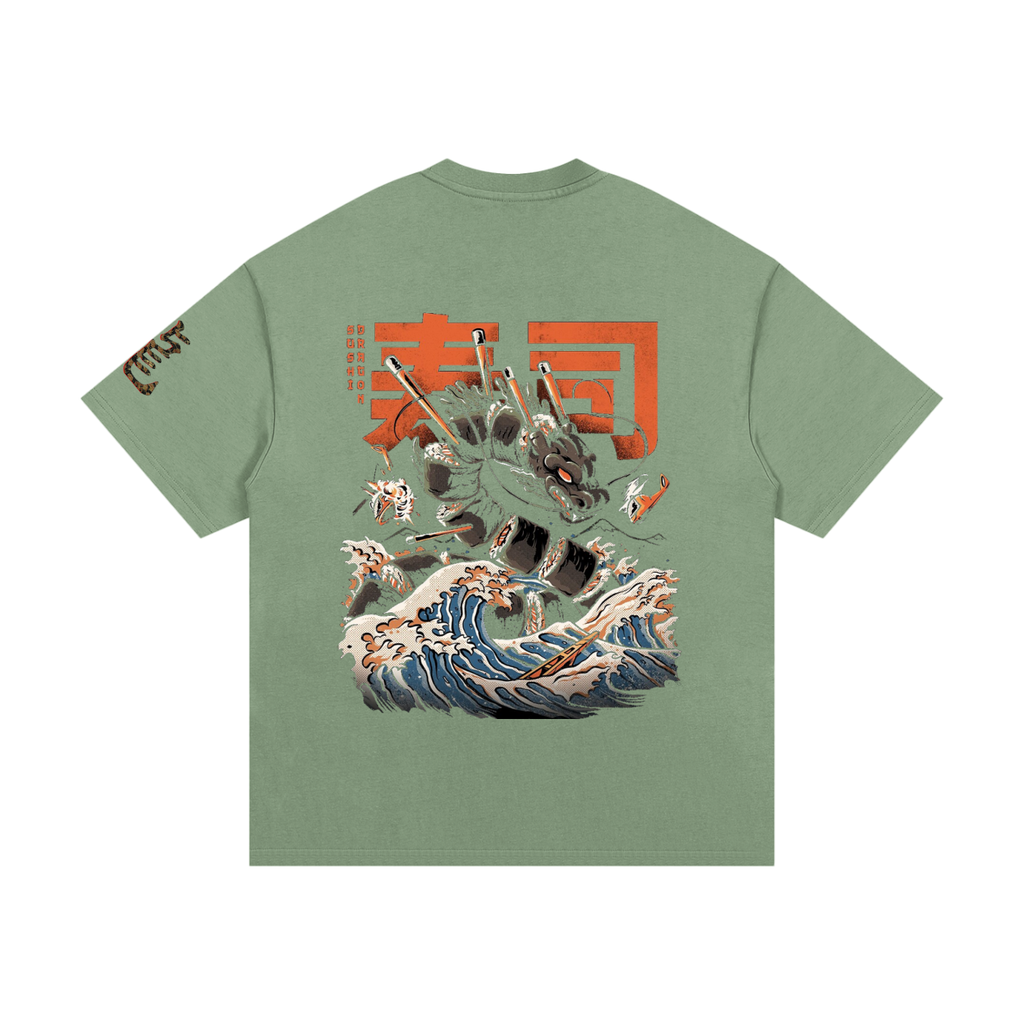 Dragon, Essential Heavyweight Cotton T-Shirt