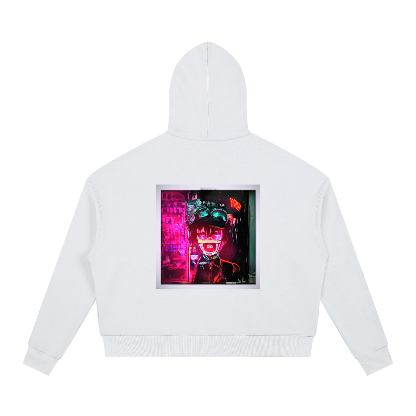 Punk, Drawstring Hoodie