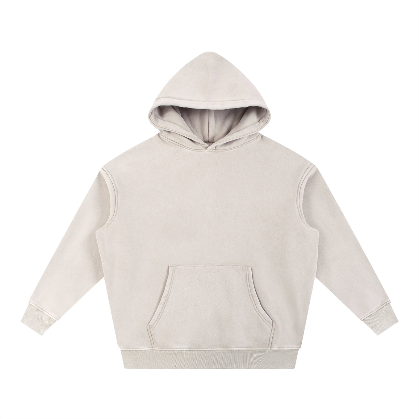 Neko, Snow Wash Fleece Oversize Hoodie