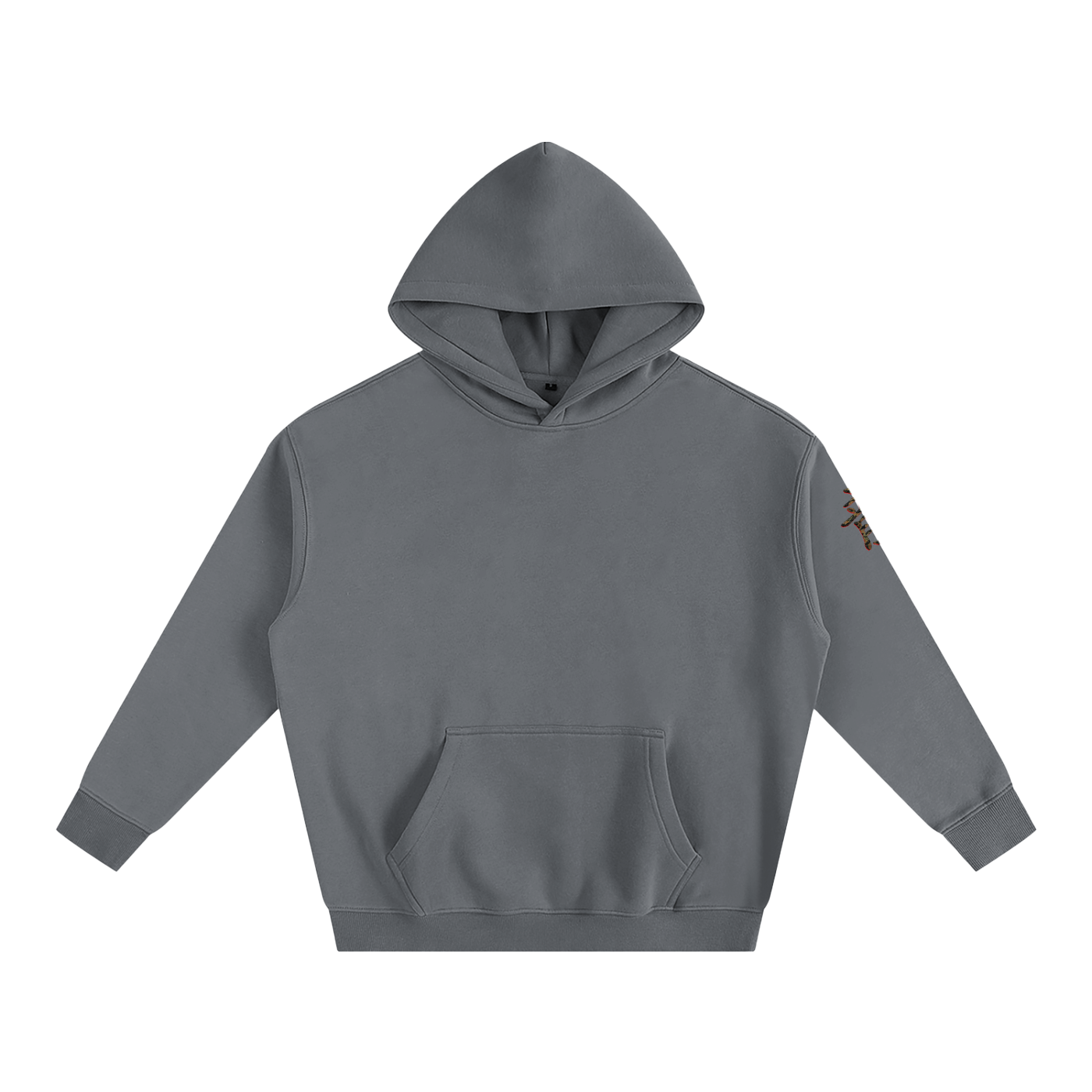 Samurai Cat, Oversize Fleeced Hoodie