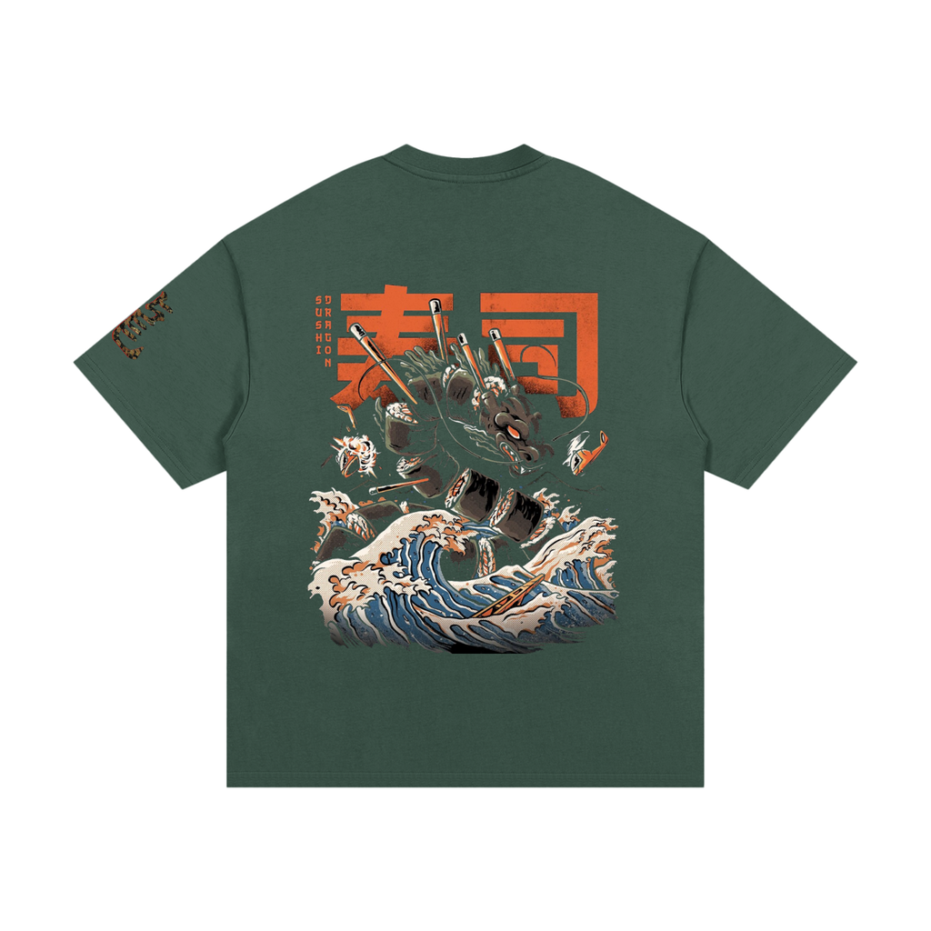 Dragon, Essential Heavyweight Cotton T-Shirt