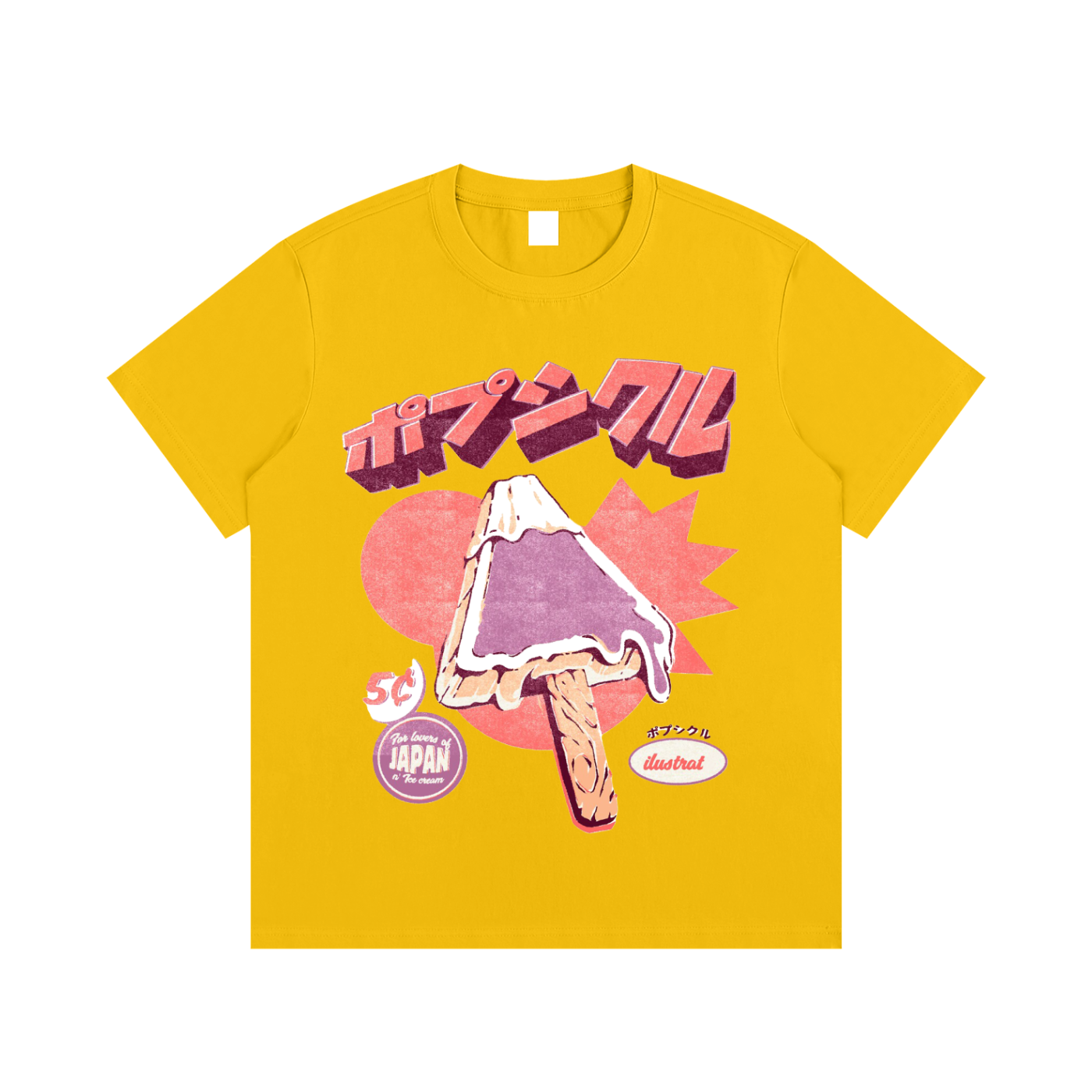 Fuji Pop, Essential Cotton T-Shirt