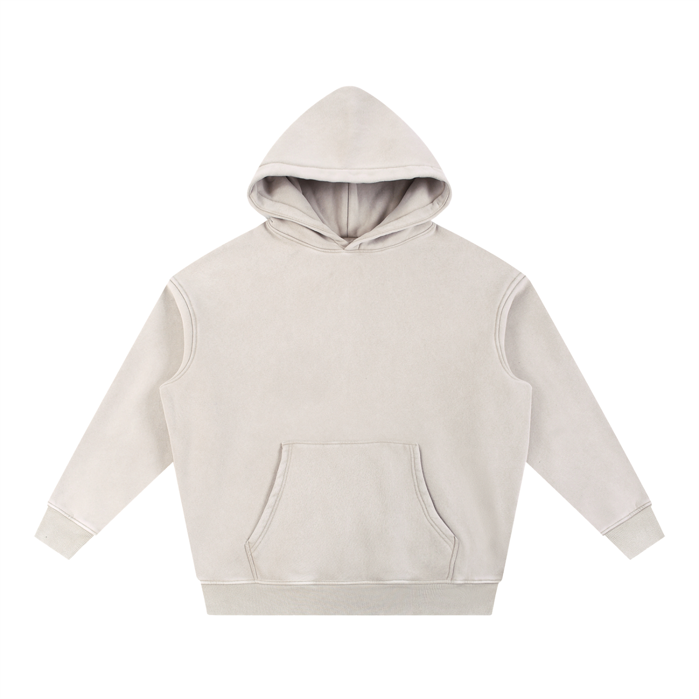Neko, Snow Wash Fleece Oversize Hoodie