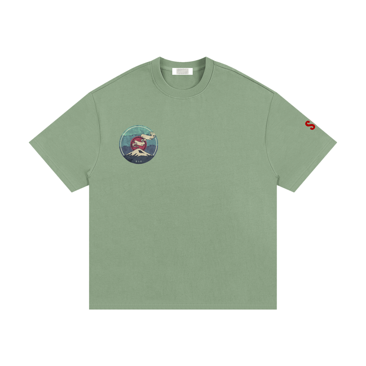 Sushi Dragon, Essential Heavyweight Cotton T-Shirt