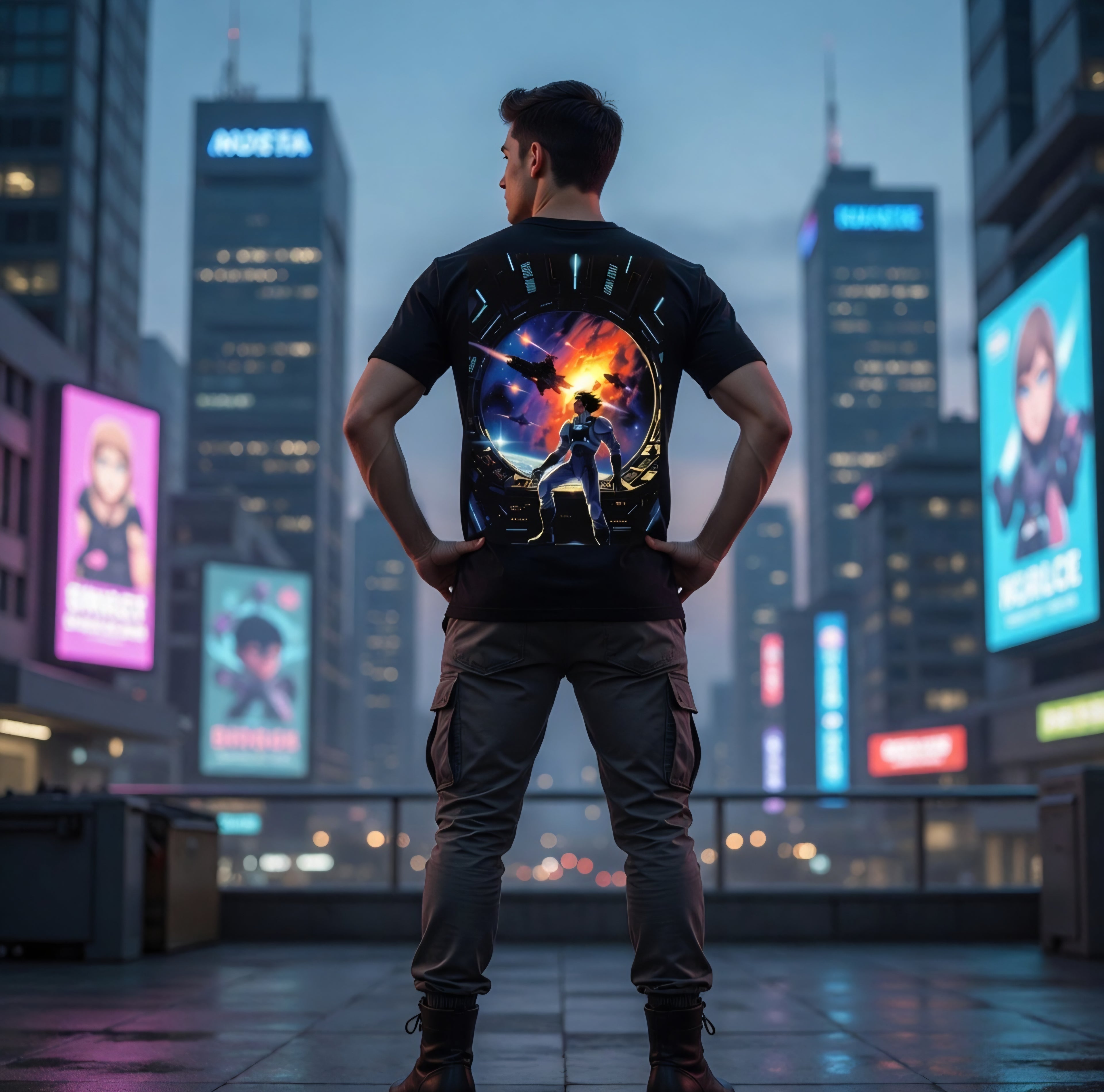 Space Opera, Pure Cotton Unisex T-Shirt