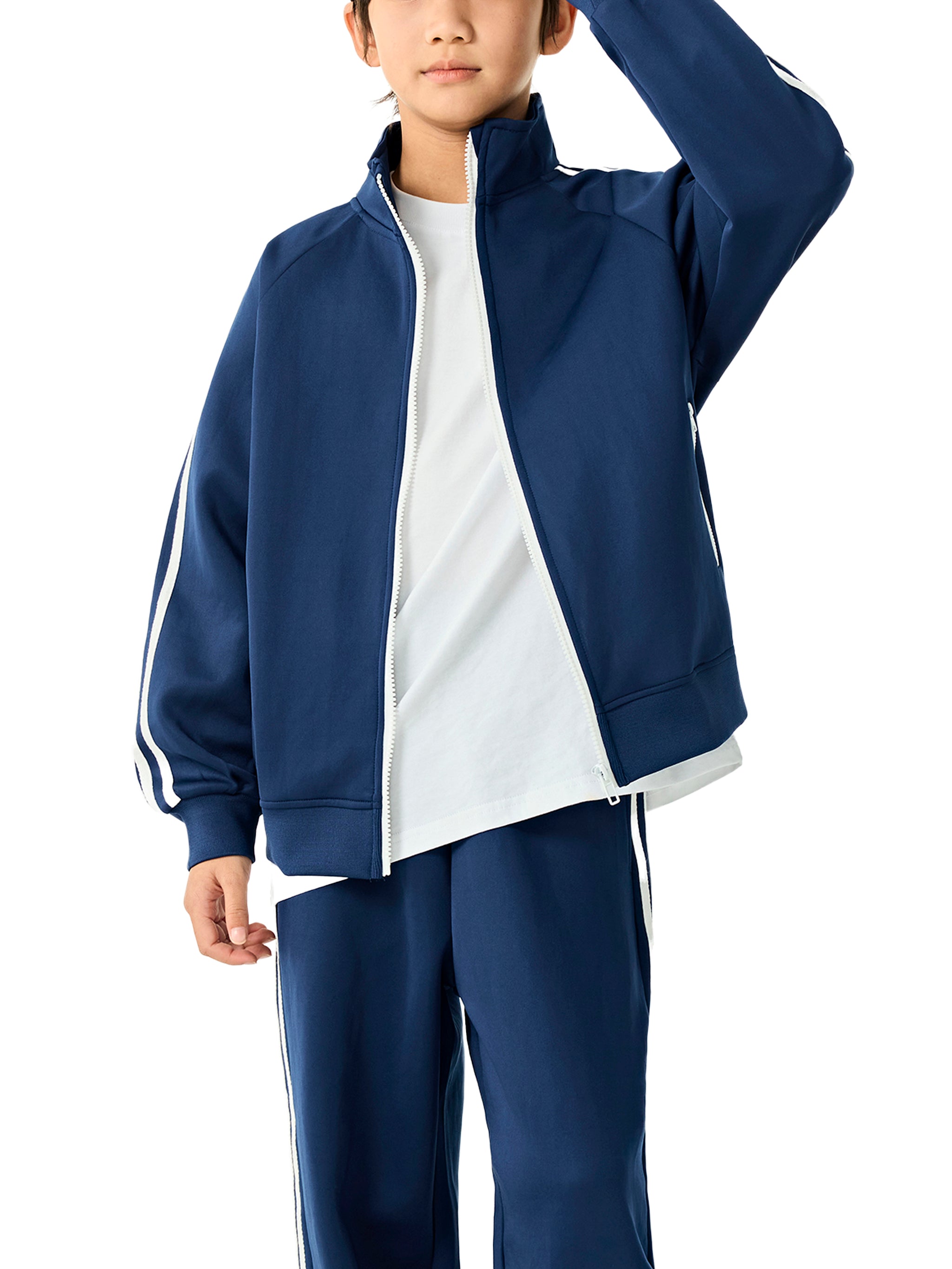 Kids’  Samurai, Contrast Tape Coach Jacket