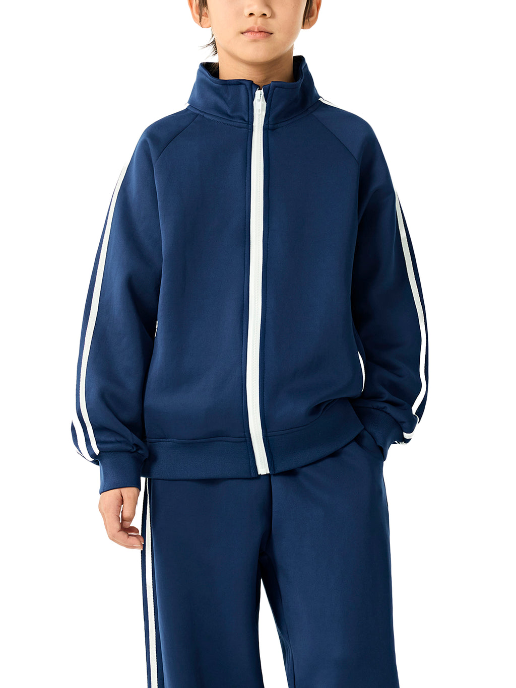 Kids’  Samurai, Contrast Tape Coach Jacket